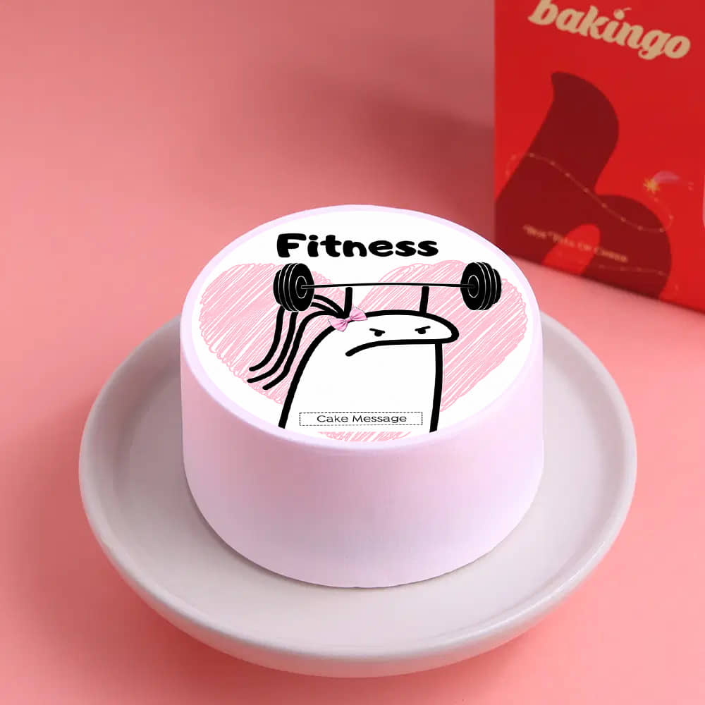 Fitness Baddie Bento Cake